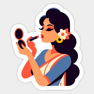 Lipstick Sticker